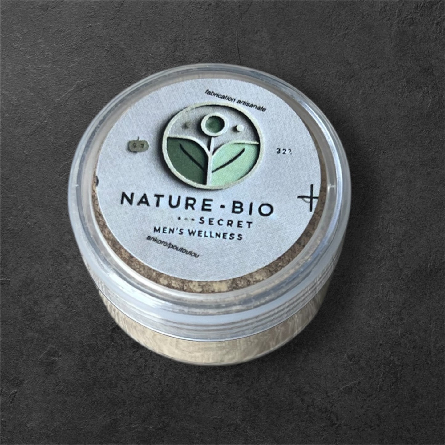 ANKORO/POUTOULOU RETARDANT NATUREL TRÈS PUISSANT POUR HOMME 100% BIO UN POT NOIR DE 15g